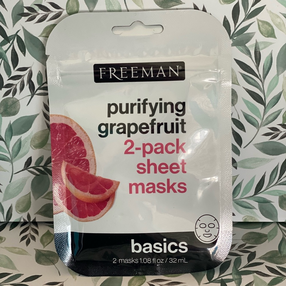 Freeman 2-pack sheet masks